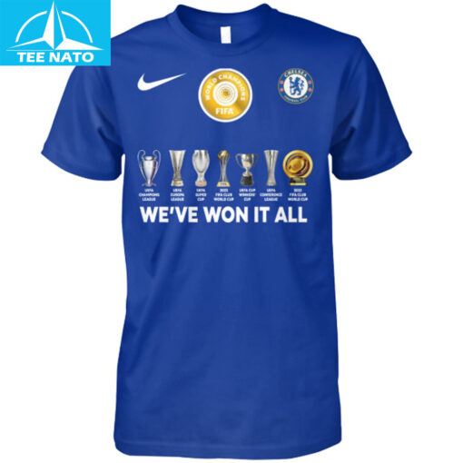 Chelsea FC FIFA World Champions We've Won It All Shirt - Image 5