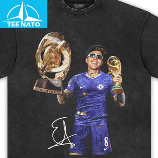Chelsea FC Player With Trophies Shirt - Image 2