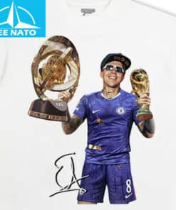 Chelsea FC Player With Trophies Shirt3