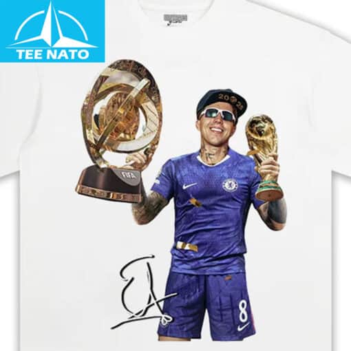 Chelsea FC Player With Trophies Shirt - Image 4