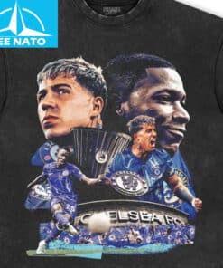 Chelsea FC Players Collage Graphic Shirt3