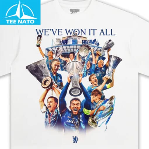 Chelsea FC We've Won It All Celebration Shirt - Image 3