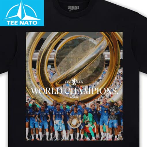 Chelsea FC World Champions Again Shirt - Image 2