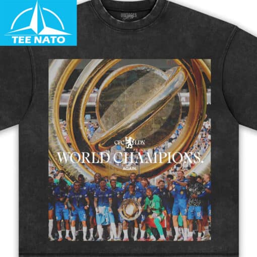Chelsea FC World Champions Again Shirt - Image 3