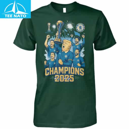 Chelsea FC World Cup Champions 2025 Donald Trump Shirt - Image 3