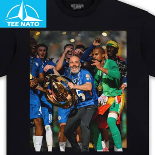 Chelsea Football Club Celebration Graphic Shirt - Image 2