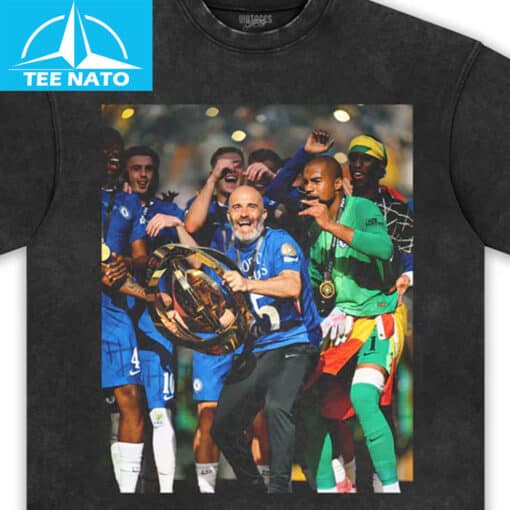 Chelsea Football Club Celebration Graphic Shirt - Image 3