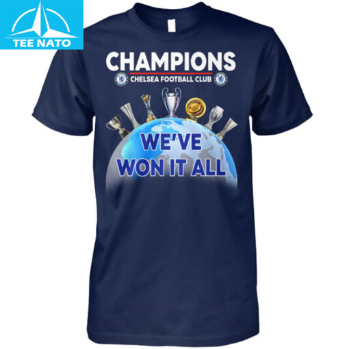 Chelsea Football Club Champions We've Won It All Shirt - Image 4