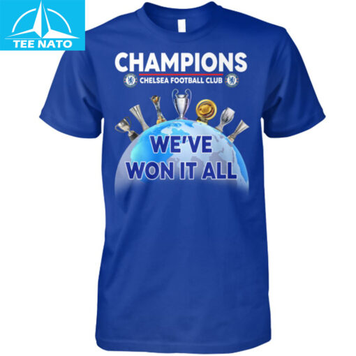 Chelsea Football Club Champions We've Won It All Shirt - Image 5