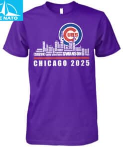 Chicago Cubs Team Roster 2025 Fan Shirt4