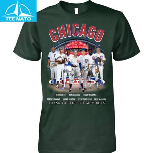 Chicago Cubs Wrigley Field Legends Thank You For The Memories Shirt - Image 5