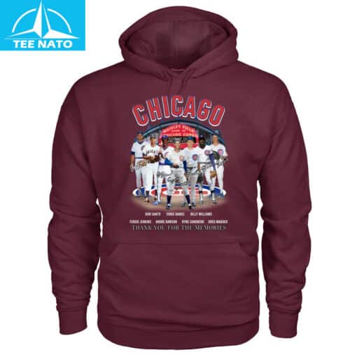 Chicago Cubs Wrigley Field Legends Thank You For The Memories Shirt - Image 8