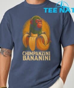 Chimpanzini Bananini Funny Italian Brainrot Kids Meme T Shirt 2 1