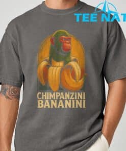 Chimpanzini Bananini Funny Italian Brainrot Kids Meme T Shirt 4 1