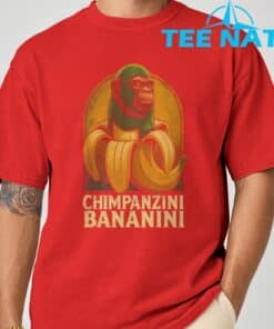 Chimpanzini Bananini Funny Italian Brainrot Kids Meme T Shirt 5 1