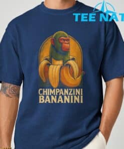 Chimpanzini Bananini Funny Italian Brainrot Kids Meme T Shirt 6 1