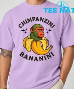 Chimpanzini Bananini Funny meme T Shirt 3 1