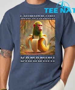 Chimpanzini Bananini Italian Brainrot Meme T Shirt 1 2