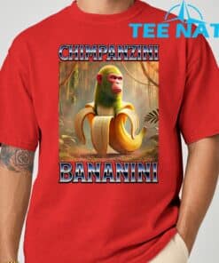 Chimpanzini Bananini Italian Brainrot Meme T Shirt 4 1