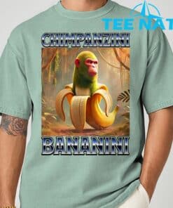Chimpanzini Bananini Italian Brainrot Meme T Shirt 8 2