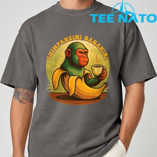 Chimpanzini Bananini T-Shirt - Image 6