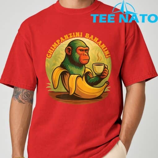Chimpanzini Bananini T-Shirt - Image 7