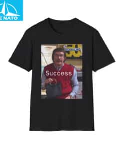 Chit Success Black Purse in Here Shirt