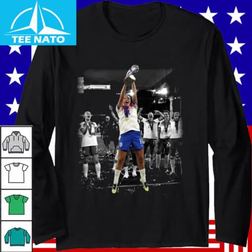 Chloe Kelly England Women's Euro 2025 Football Champions Shirt - Image 2