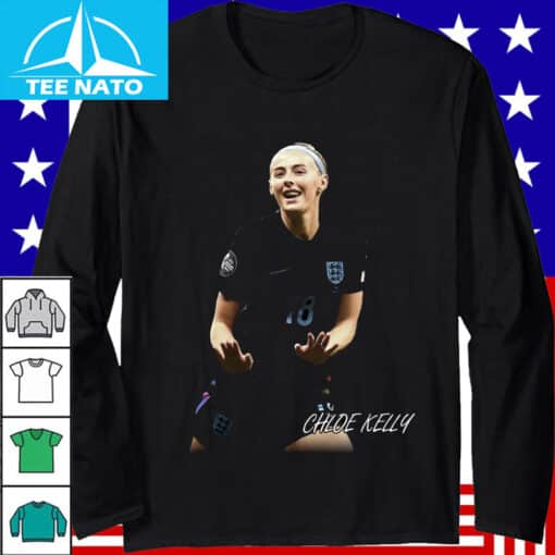 Chloe Kelly England Women's Football Soccer Player Shirt - Image 2