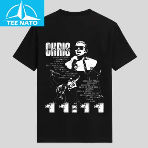 Chris Brown 11:11 Album Tracklist Black Shirt