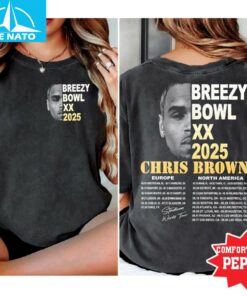 Chris Brown 2025 Tour Shirt2