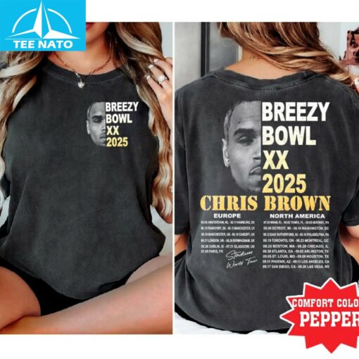 Chris Brown 2025 Tour Shirt - Image 3