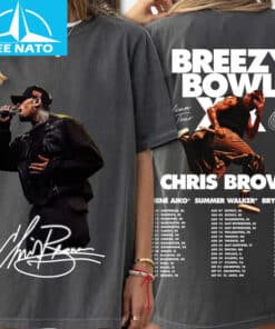 Chris Brown Breezy Bowl Tour 2025 Shirt