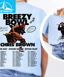 Chris Brown Breezy Bowl Tour 2025 Shirt2
