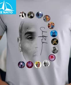 Chris Brown Breezy Bowl XX Album Covers Graphic Shirt3