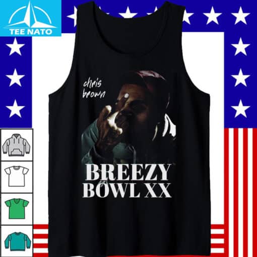 Chris Brown Breezy Bowl XX Flipping Off Graphic Shirt - Image 4