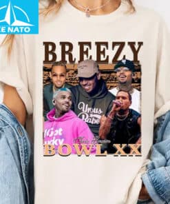 Chris Brown Breezy Bowl XX Photo Collage Shirt
