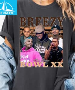 Chris Brown Breezy Bowl XX Photo Collage Shirt1