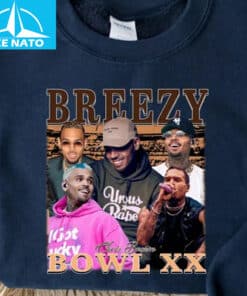 Chris Brown Breezy Bowl XX Photo Collage Shirt3