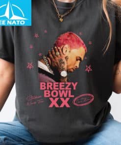Chris Brown Breezy Bowl XX Stadium World Tour Shirt2