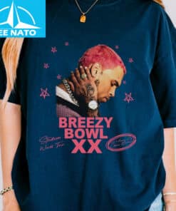 Chris Brown Breezy Bowl XX Stadium World Tour Shirt3