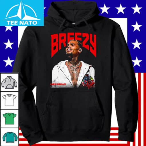 Chris Brown Breezy Singer Rapper Actor Graphic Shirt - Image 4