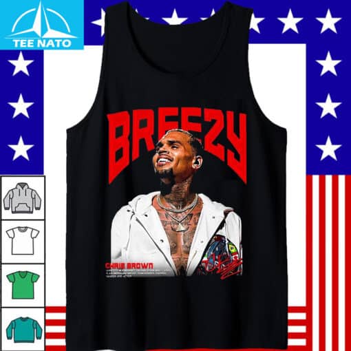 Chris Brown Breezy Singer Rapper Actor Graphic Shirt - Image 5