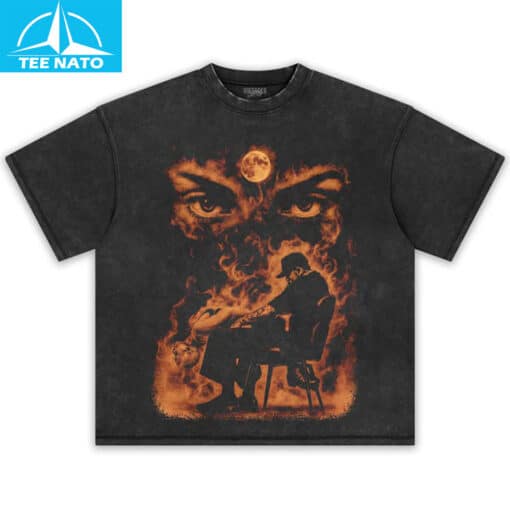 Chris Brown & It Depends 2025 Shirt - Image 3