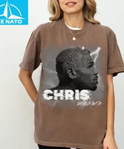 Chris Brown Lightning Graphic Music Fan Shirt2