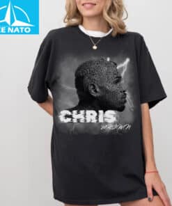 Chris Brown Lightning Graphic Music Fan Shirt4