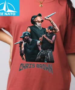 Chris Brown RB Pop Music Performance Shirt1