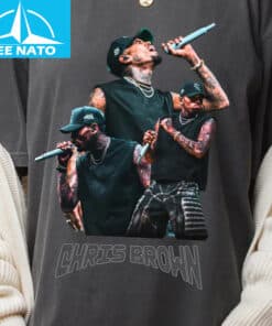 Chris Brown RB Pop Music Performance Shirt2