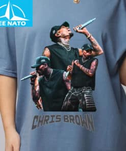 Chris Brown RB Pop Music Performance Shirt3