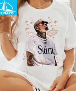 Chris Brown Saint Stadium World Tour Fan Shirt2